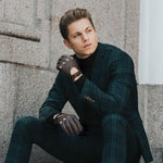 Autohandschoenen Heren - Donkerbruin - Handgemaakt in Italië – Luxe Leren Handschoenen – Handgemaakt in Italië – Fratelli Orsini® - 4
