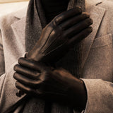 Dikke Leren Handschoenen - Touchscreen - Handgemaakt in Italië – Luxe Leren Handschoenen – Handgemaakt in Italië – Fratelli Orsini® - 11