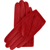 Autohandschoenen Dames Rood - Handgemaakt in Italië – Luxe Leren Handschoenen – Handgemaakt in Italië – Fratelli Orsini® - 2