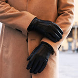 Leren Handschoenen Zwart Heren - Touchscreen - Handgemaakt in Italië – Luxe Leren Handschoenen – Handgemaakt in Italië – Fratelli Orsini® - 10