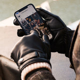 Leren Handschoenen Zwart Heren - Touchscreen - Alonzo - Handgemaakt in Italië – Luxe Leren Handschoenen – Handgemaakt in Italië – Fratelli Orsini® - 7