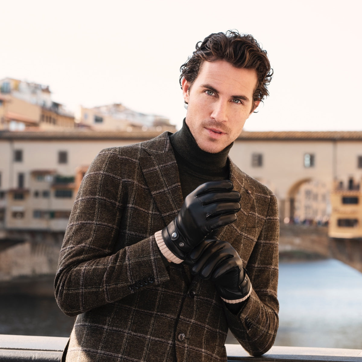 Leren Handschoenen Zwart Heren - Touchscreen - Alonzo - Handgemaakt in Italië – Luxe Leren Handschoenen – Handgemaakt in Italië – Fratelli Orsini® - 11