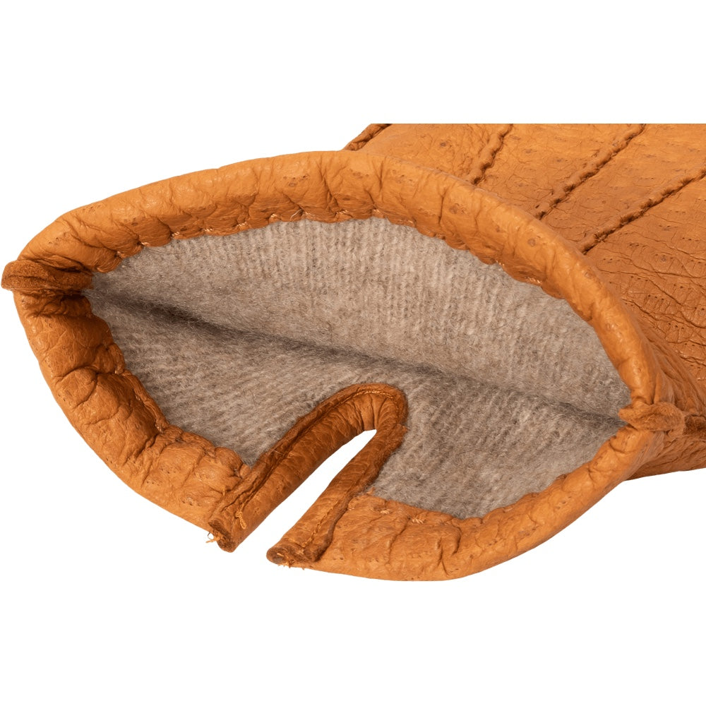 Peccary Leren Handschoenen - 100% Cashmere - Handgemaakt in Italië – Luxe Leren Handschoenen – Handgemaakt in Italië – Fratelli Orsini® - 2