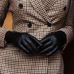 Leren Handschoenen Dames - Lamswollen Voering - Handgemaakt in Italië – Luxe Leren Handschoenen – Handgemaakt in Italië – Fratelli Orsini® - 7
