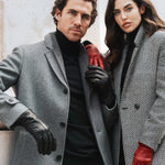 Leren Handschoenen Heren Zwart - Bruine Vacht - Handgemaakt in Italië – Luxe Leren Handschoenen – Handgemaakt in Italië – Fratelli Orsini® - 9
