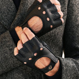 Autohandschoenen Heren Zwart - Hertenleer - Handgemaakt in Italië – Luxe Leren Handschoenen – Handgemaakt in Italië – Fratelli Orsini® - 5