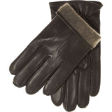 Bruine Leren Handschoenen Heren Touchscreen - 100% Cashmere - Gemaakt in Italië – Luxe Leren Handschoenen – Handgemaakt in Italië – Fratelli Orsini® - 1
