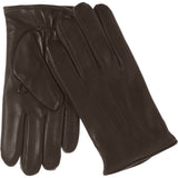 Bruine Leren Handschoenen Heren Touchscreen - 100% Cashmere - Gemaakt in Italië – Luxe Leren Handschoenen – Handgemaakt in Italië – Fratelli Orsini® - 2
