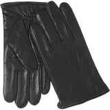 Zwarte Leren Handschoenen Heren Touchscreen - 100% Cashmere - Gemaakt in Italië – Luxe Leren Handschoenen – Handgemaakt in Italië – Fratelli Orsini® - 2
