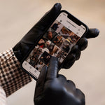 Leren Handschoenen Dames Zwart - Touchscreen - Gemaakt in Italië – Luxe Leren Handschoenen – Handgemaakt in Italië – Fratelli Orsini® - 5