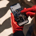 Rode Leren Handschoenen Dames - Touchscreen - Gemaakt in Italië – Luxe Leren Handschoenen – Handgemaakt in Italië – Fratelli Orsini® - 5