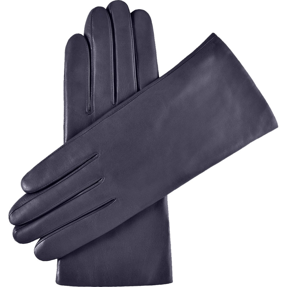 Leren Handschoenen Dames Navy - Touchscreen - Gemaakt in Italië - 100% Cashmere - Gemaakt in Italië – Luxe Leren Handschoenen – Handgemaakt in Italië – Fratelli Orsini® - 1