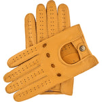 Autohandschoenen Heren Geel - Handgemaakt in Italië - Deerskin – Luxe Leren Handschoenen – Handgemaakt in Italië – Fratelli Orsini® - 1