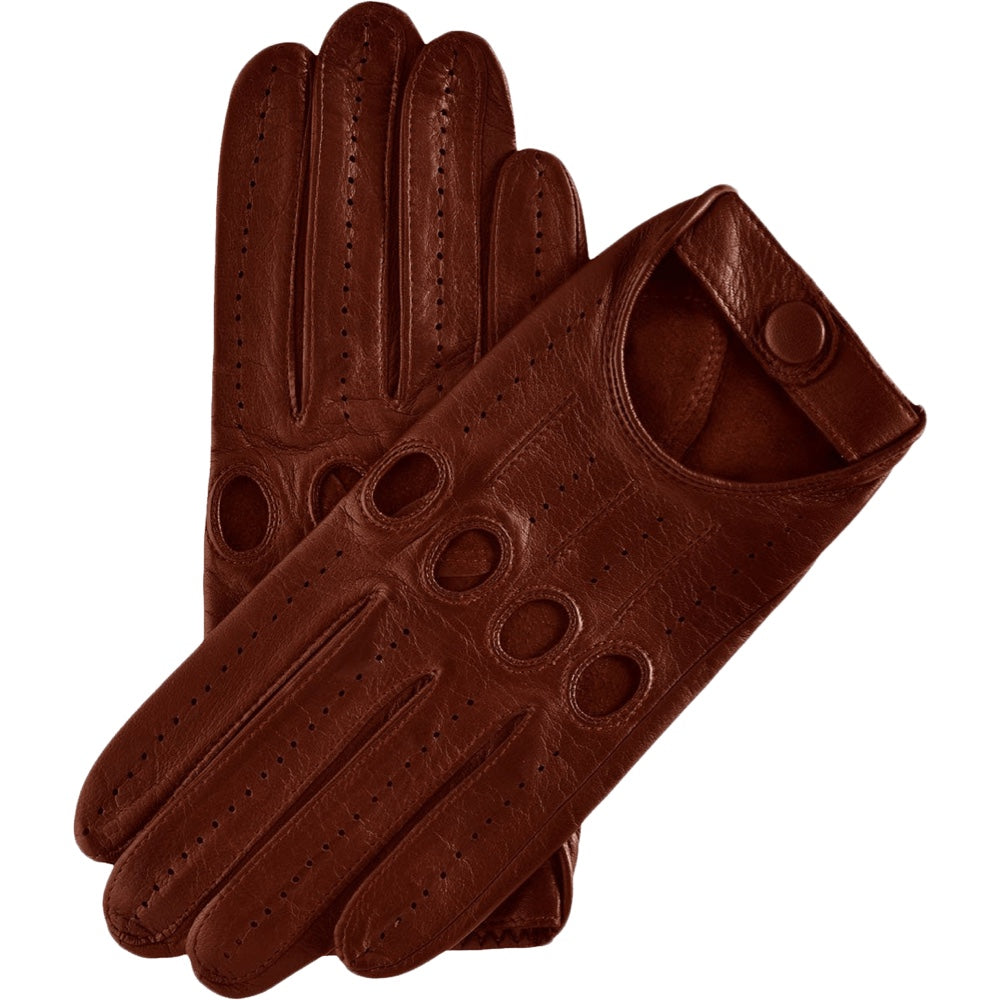 Autohandschoenen Heren Bruin - Handgemaakt in Italië - Fratelli Orsini – Luxe Leren Handschoenen – Handgemaakt in Italië – Fratelli Orsini® - 1