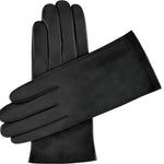 Leren Handschoenen Dames Zwart - Zijde - Handgemaakt in Italië – Luxe Leren Handschoenen – Handgemaakt in Italië – Fratelli Orsini® - 1
