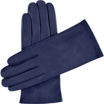 Leren Handschoenen Dames Navy - Zijde - Handgemaakt in Italië – Luxe Leren Handschoenen – Handgemaakt in Italië – Fratelli Orsini® - 1