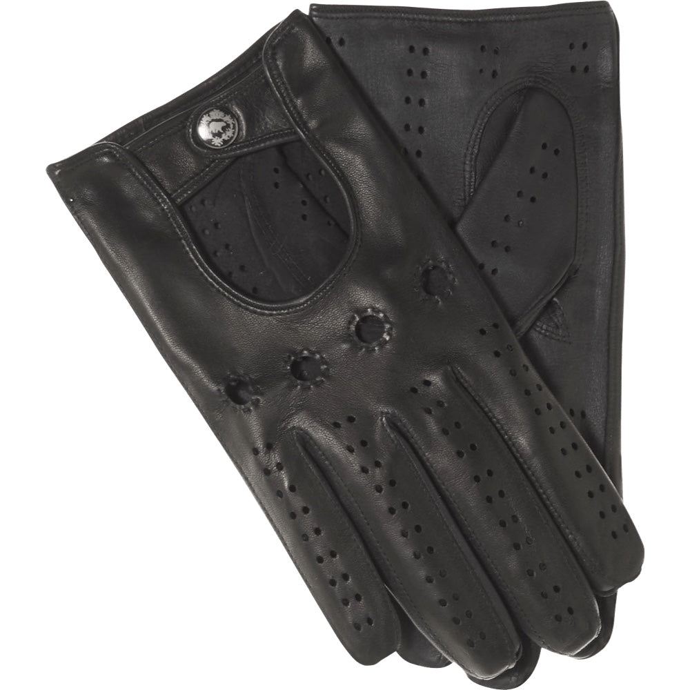 Autohandschoenen Heren Zwart - Touchscreen - Handgemaakt in Italië – Luxe Leren Handschoenen – Handgemaakt in Italië – Fratelli Orsini® - 1