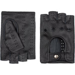 Autohandschoenen Heren Zwart - Hertenleer - Handgemaakt in Italië – Luxe Leren Handschoenen – Handgemaakt in Italië – Fratelli Orsini® - 1